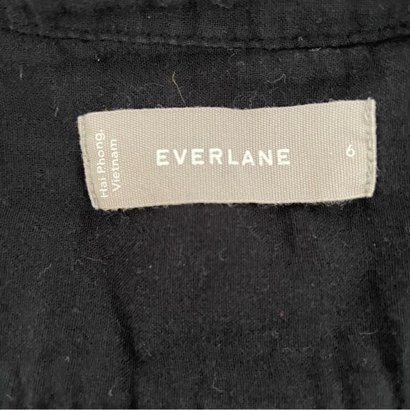 Everlane double cotton gauze shrunken button down shirt 27106 - Picture 6 of 7